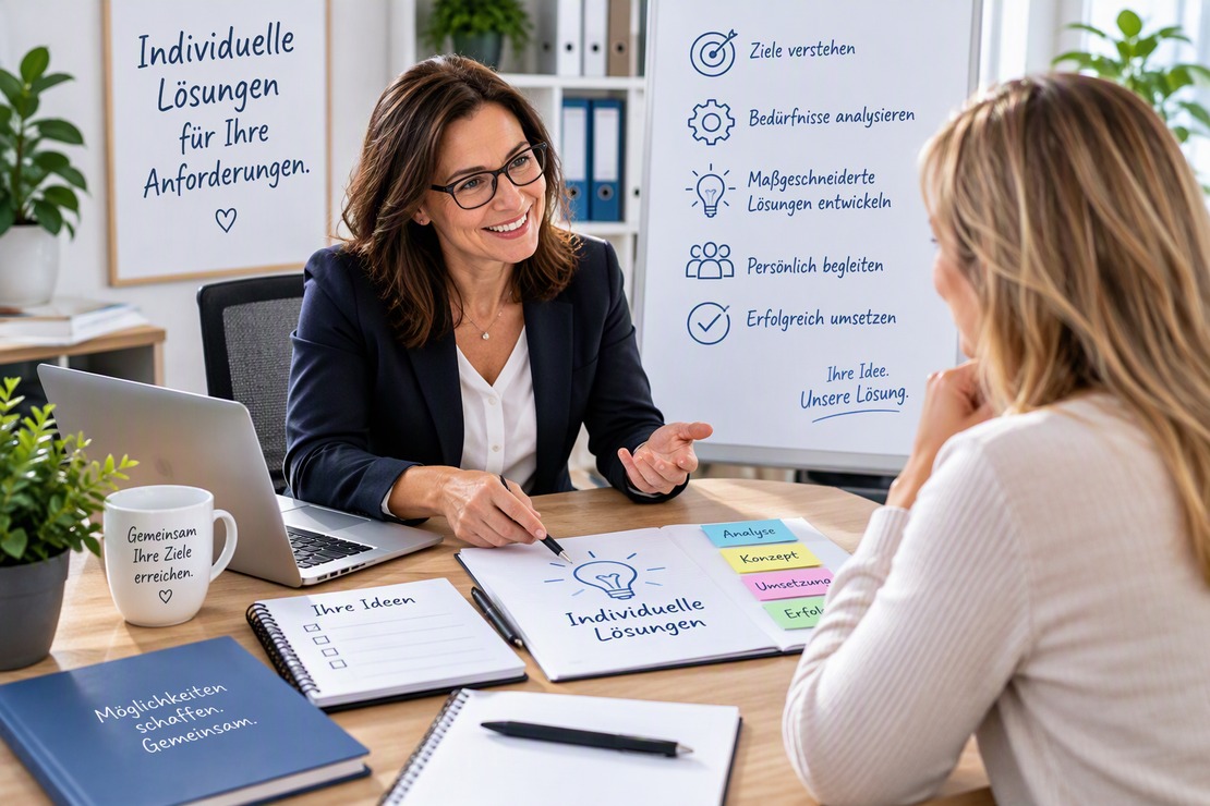 Individuelle Planung von Schreib- und Büroaufgaben